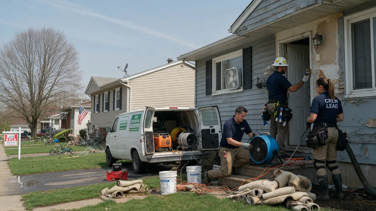 Flood Cleanup in Newhall, IA near me
