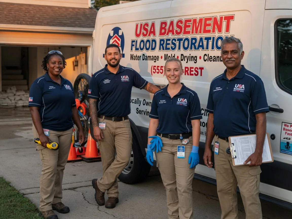 Basement Flood Cleanup company in Newhall, IA