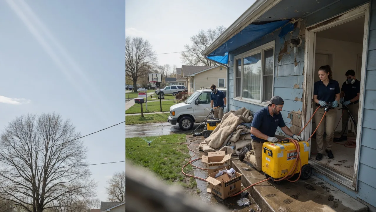 Basement Flood Cleanup in Newhall, IA near me
